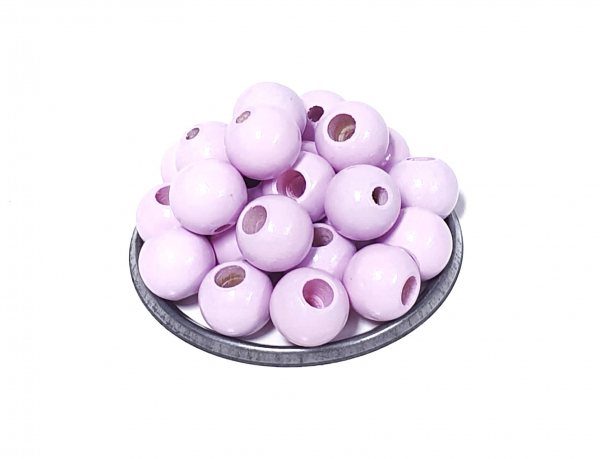 1x25 Sicherheitsperlen 12mm "rosa"